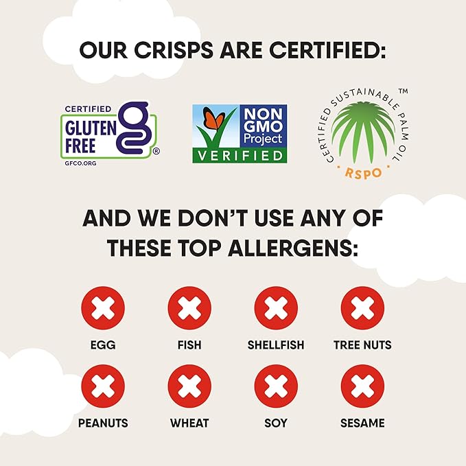 The Good Crisp Company, Good Crisps Minis (Original, 1.6 Ounce, Pack of 12) Non-GMO, Allergen