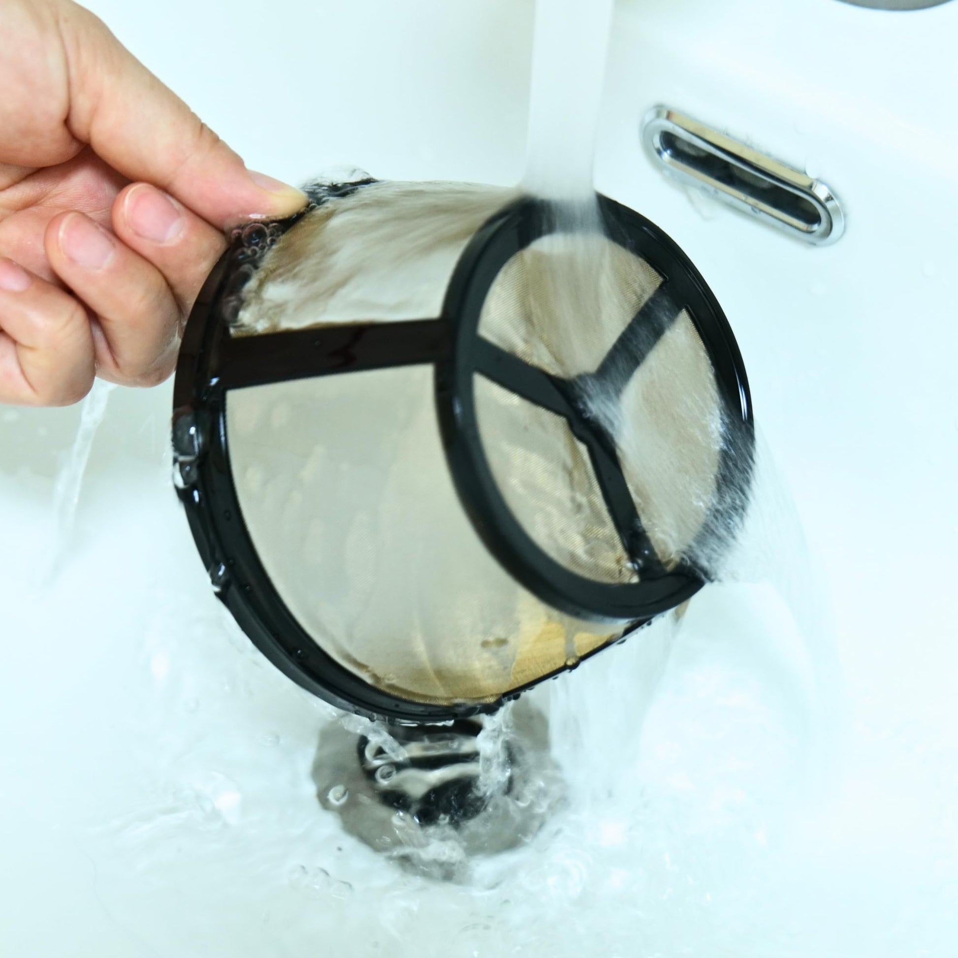 Tronmei 4-6 Cup Mini Reusable Coffee Filter for Mr. Coffee Black+Decker