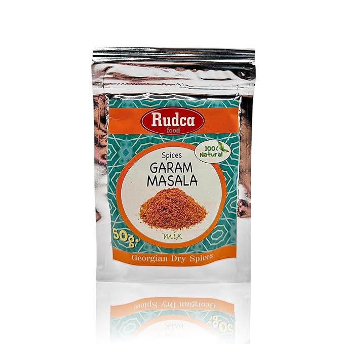 Rudca Food Georgian Garam Masala Spice Blend - Aromatic Spice Blend Georgian Natural Mix - 1.78 oz