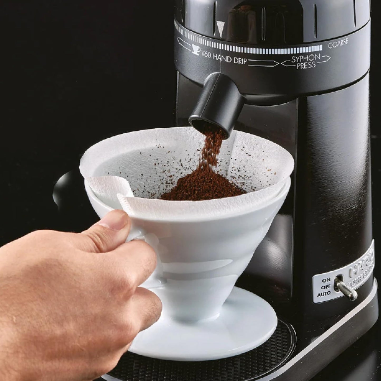 Hario VDCR-02R V60 02 Coffee Dripper Ceramic Red Coffee Drip for 1-4 Cups