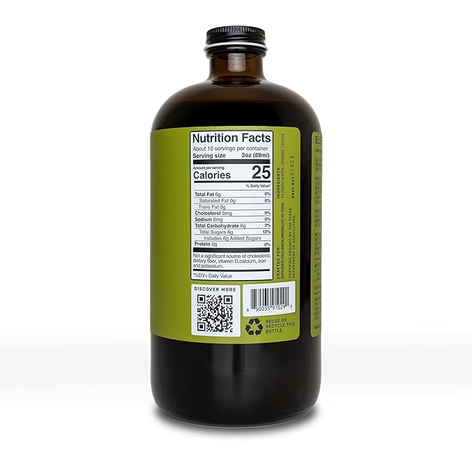 Explorer Organic Chai Tea Concentrate, Magician Spiced Honey, Drink Iced or Hot, 32 fl oz, Makes 8
