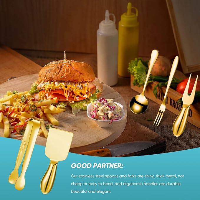Patelai Charcuterie Board Accessories Cheese Spreader Knife Set Charcuterie Utensils Butter Knife