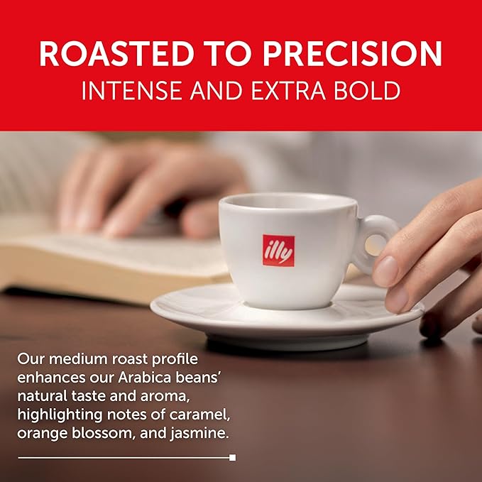 illy Aluminum Espresso Capsules - Compatible with Nespresso Machines - Classico Medium Roast