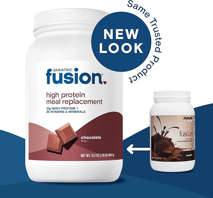 Bariatric Fusion Chocolate High Protein Meal Replacement Shake | 27g Whey Isolate Bariatric Protein