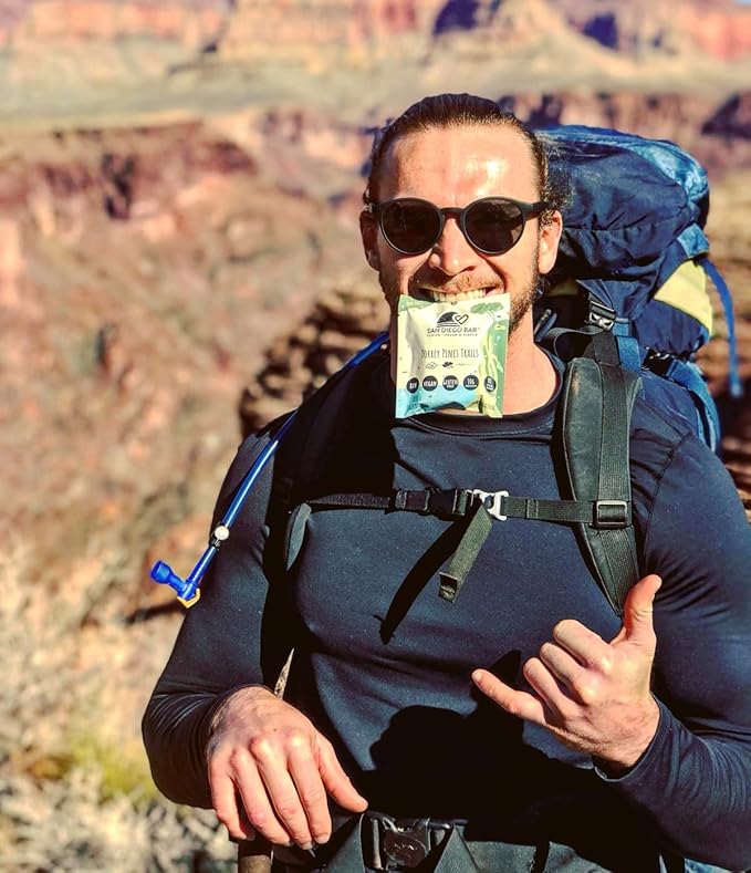 San Diego Bar | Raw, Vegan, Gluten & Soy Free Nutrition Meal Bar with No Added Sugars - 10g Protein