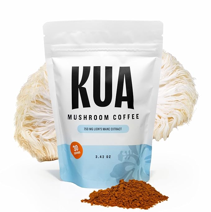 Focus Enhancing Adaptogenic Organic Mushroom Coffee with Lionsmane Mushroom Extract for Better