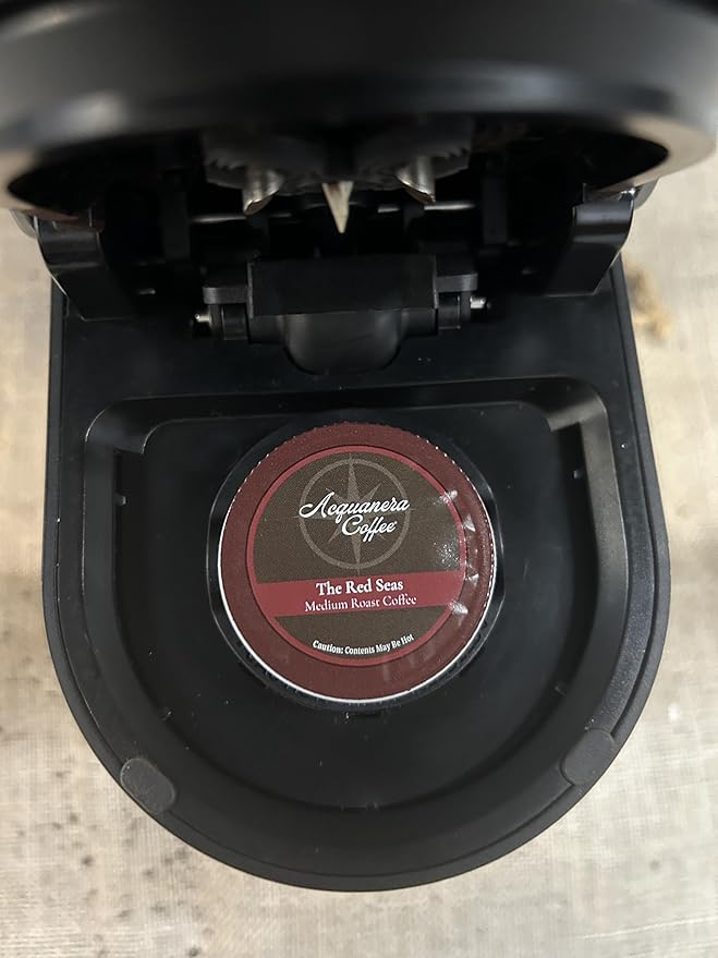 Acquanera Coffee - The Red Seas, Medium Roast Coffee - 100% Arabica - Single Serve Coffee Pods