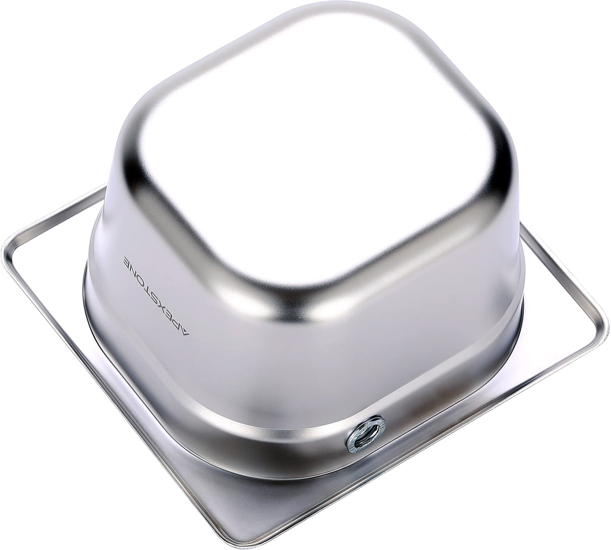 Apexstone Coffee Knock Box Stainless Steel, 6.9 Inch Espresso Knock Box for Espresso Coffee