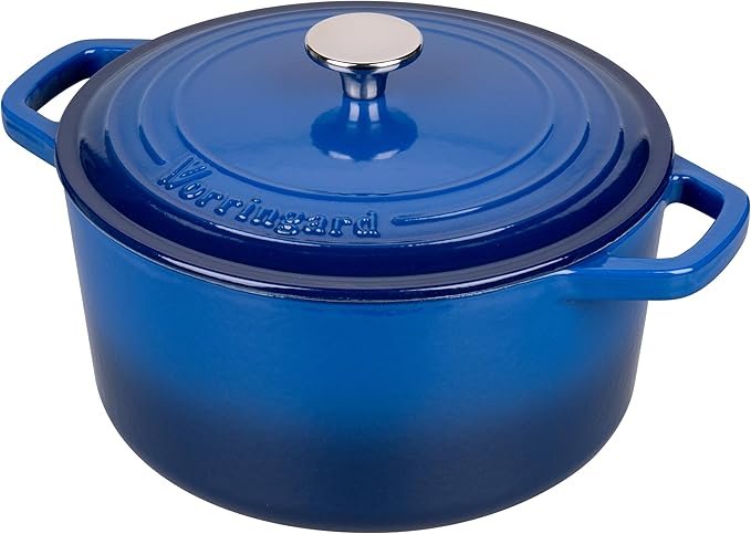 Enameled Cast Iron Dutch Oven Pot with Lid, for Bread Baking, Round Bread Oven- include Sourdough