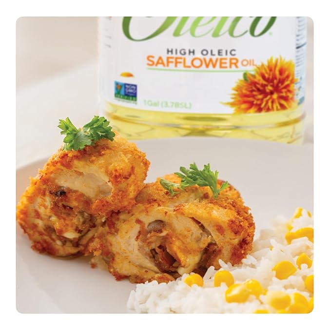 Oleico - High Oleic, Non GMO Certified, Kosher Verified, Expeller Pressed, High Heat Stable