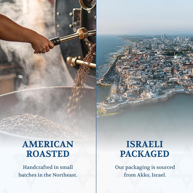Iron Dome Coffee ??Jerusalem Sunrise Whole Bean Coffee, Medium Roast ??Fresh Roasted Coffee Beans