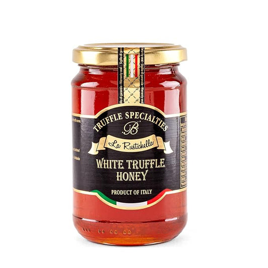 La Rustichella - White Truffle Honey 15.17 oz (430 gr) - 100% Made in Italy | Gluten-Free