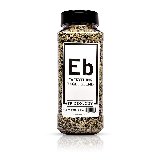 Spiceology - Everything Bagel Seasoning - All-Purpose Garlic, Onion and Sesame Blend - 20 oz
