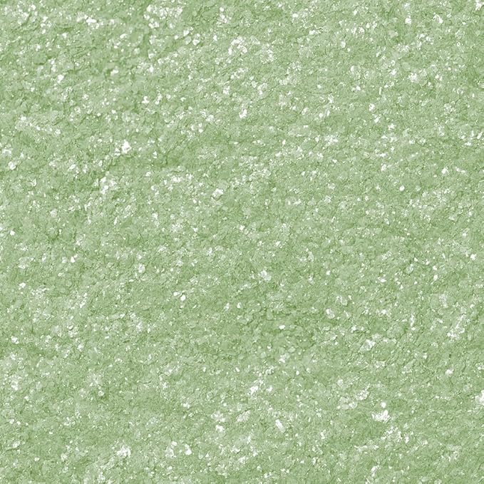 Bakell - Soft Green Tinker Dust (4g, 1x Mini Spray Pump) Edible Glitter for Food, Desserts, and