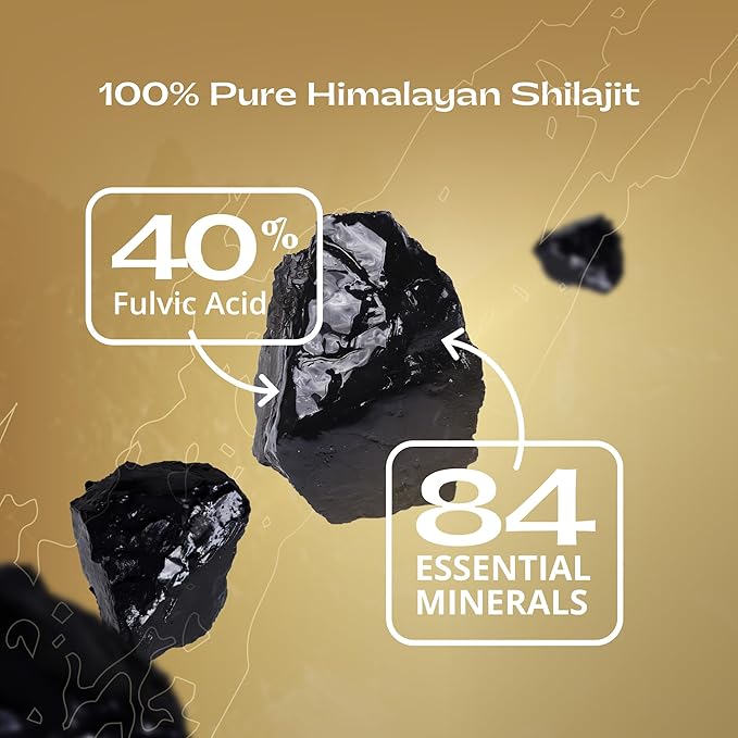 Colombian Coffee with Shilajit ??Medium Roast Organic Ground Coffee, Energy & Immunity Boost, 250mg