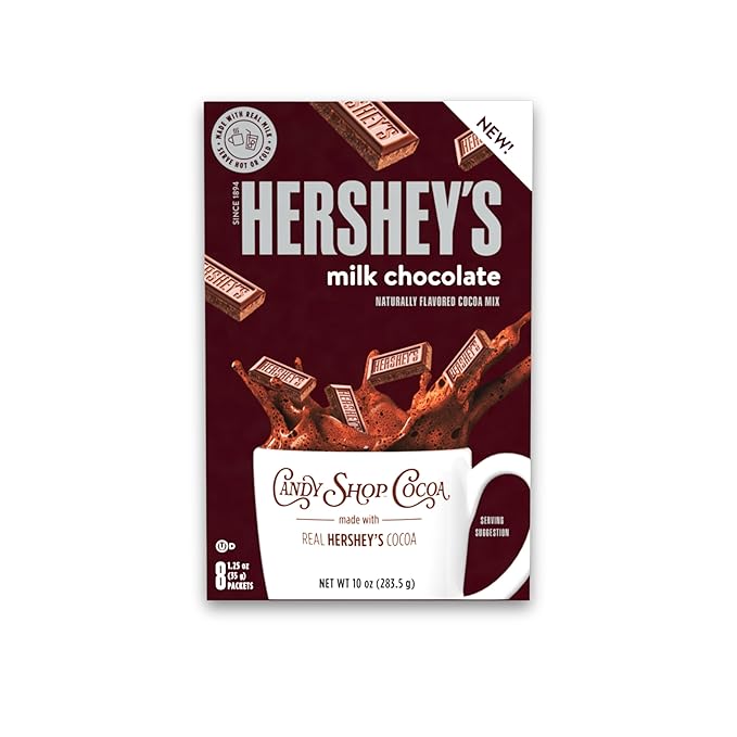 Candy Shop Cocoa Mix Variety Pack, Hot Chocolate, HERSHEY'S Milk Chocolate, REESE?™S Peanut Butter