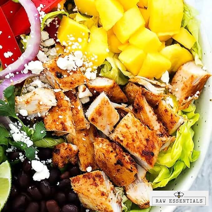 Raw Essentials Mango Chipotle Seasoning ??A Sweet, Savory, and Smoky Flavor Perfect for Grilling
