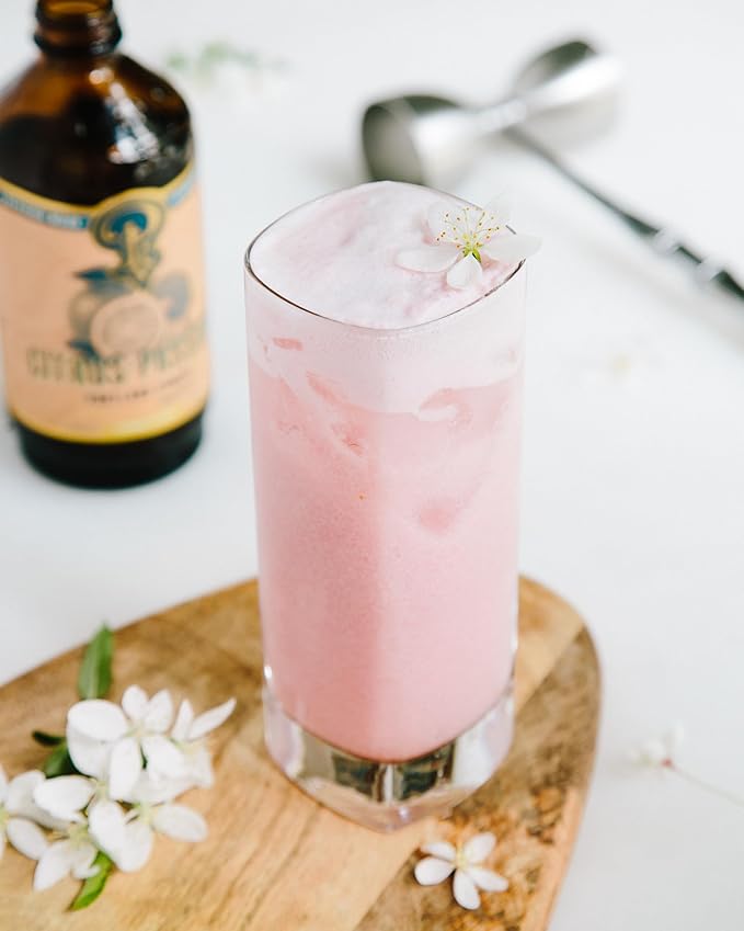 Portland Syrups Citrus-Passion Syrup - Craft Tropical Sensations for Cocktails, Mocktails, Soda