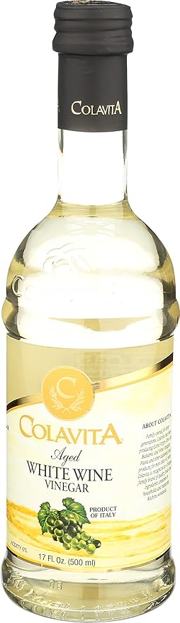 Colavita Aged White Wine Vinegar, Special, 17 Fl Oz (Pack of 2)