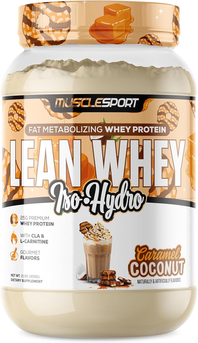 Musclesport Lean Whey Revolution??Protein Powder - Whey Protein Isolate - Low Calorie, Low Carb