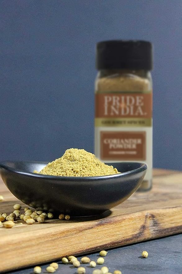 Pride of India – Coriander Seed Ground – Authentic Indian Spice – Freshly Packed Gourmet Spice