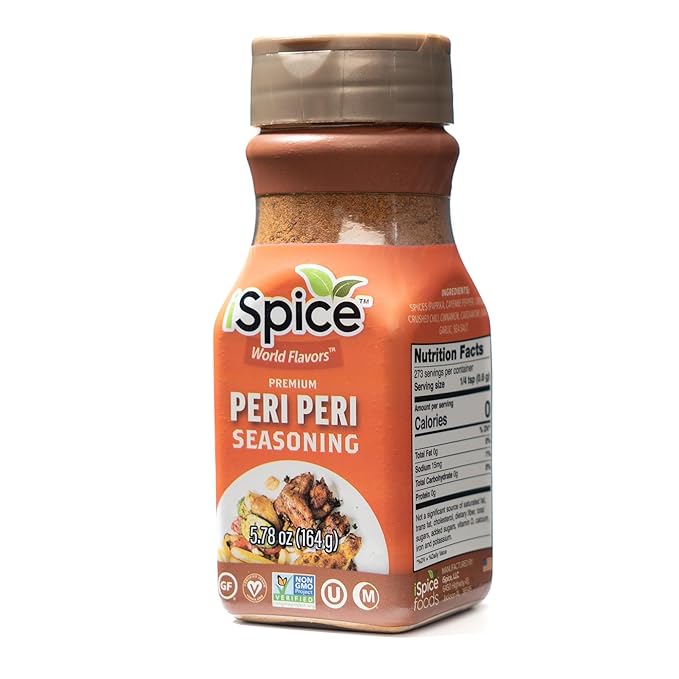 iSpice - PERI PERI SEASONING/PIRI PIRI SEASONING World Flavor Super Spice Blend | All Natural |