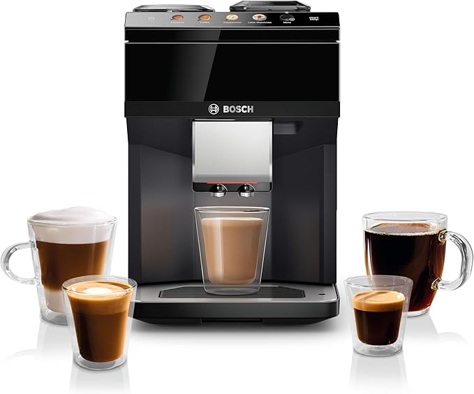 Bosch 500 Series Fully Automatic Espresso and Coffee Machine – Touch Control Panel, Milk Hose