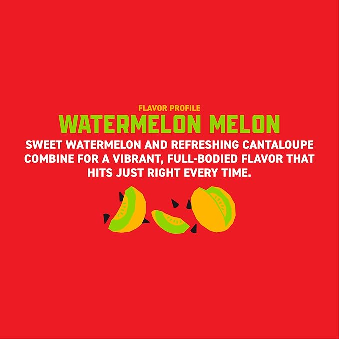 Gorilla Energy Drink, Watermelon Melon, 200mg Natural Caffeine, Real Fruit Juice Squeezed &