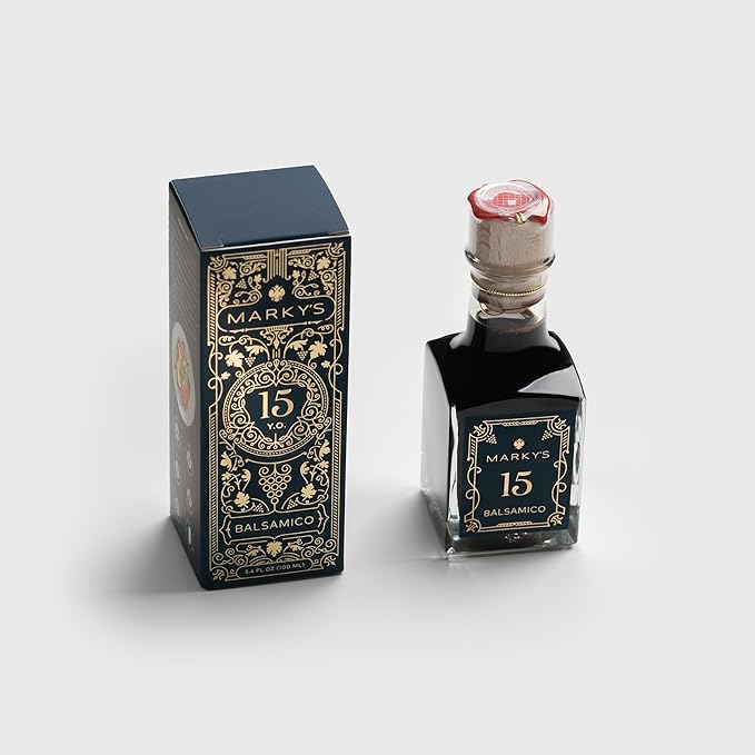 MARKY'S Italian Balsamico Aged 15 Years Invecchiato Balsamic Vinegar - 3.4 oz / 100 ml