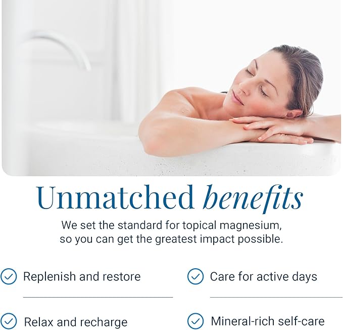Ancient Minerals Magnesium Bath Flakes – Pure Zechstein Magnesium Chloride for Soaking and