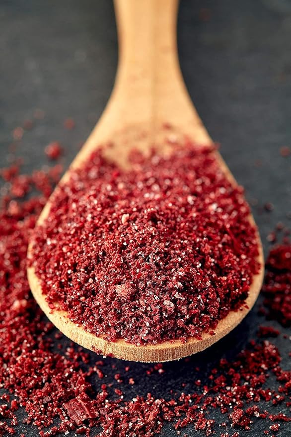 Tazah Sumac Spice - 5 Pounds Ground Sumac Seasoning from Jordan - Essential Ingredient for
