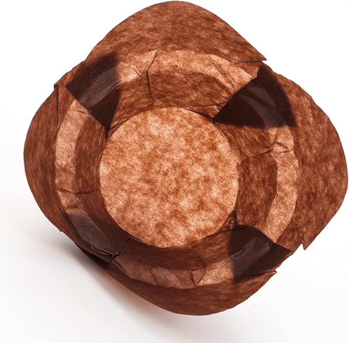 GOLDEN APPLE, 100 Pcs Tulip Cupcake Liner Lotus Parchment Baking Cup Muffin Tins Cups for Weddings