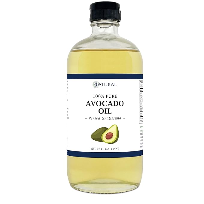 Zatural 100% Avocado Oil Pure Natural Without Additives, Clean, Cold Pressed, Non-GMO, Vegan: for