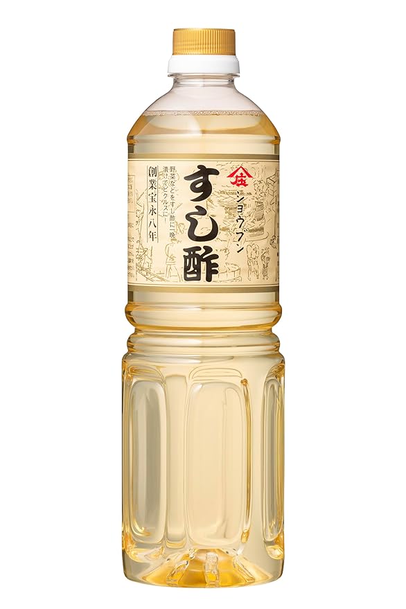 Shobun sushi vinegar seasoing vinegar for sushi, vinegared dishes, pickles, and shrinmp cilli.　No