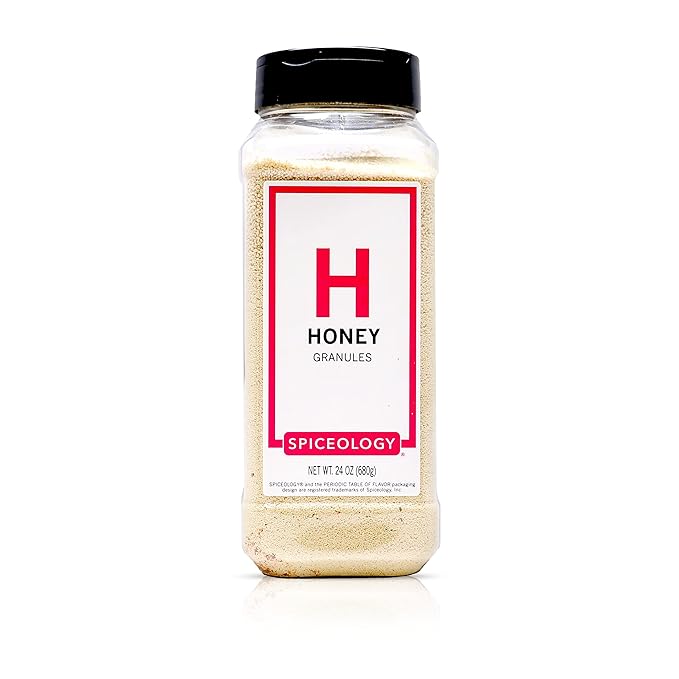 Spiceology – Honey Granules – Granulated Honey Crystals for Baking, Beverages, and Seasoning