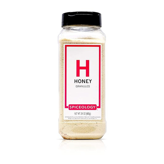 Spiceology – Honey Granules – Granulated Honey Crystals for Baking, Beverages, and Seasoning