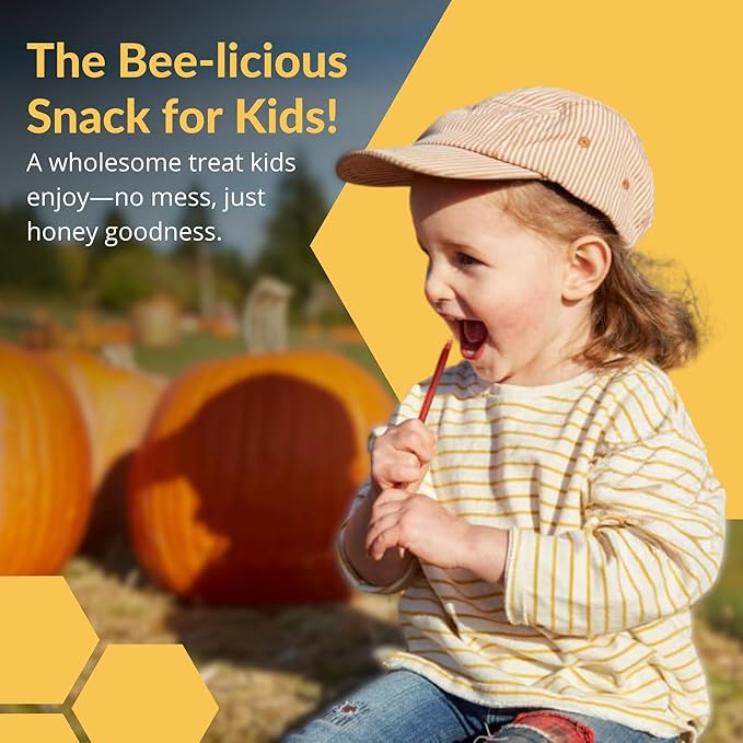 Wildflower and Sage Honey Straws, 50 Count - Perfect for Iced and Hot Beverages or Treat - Travel