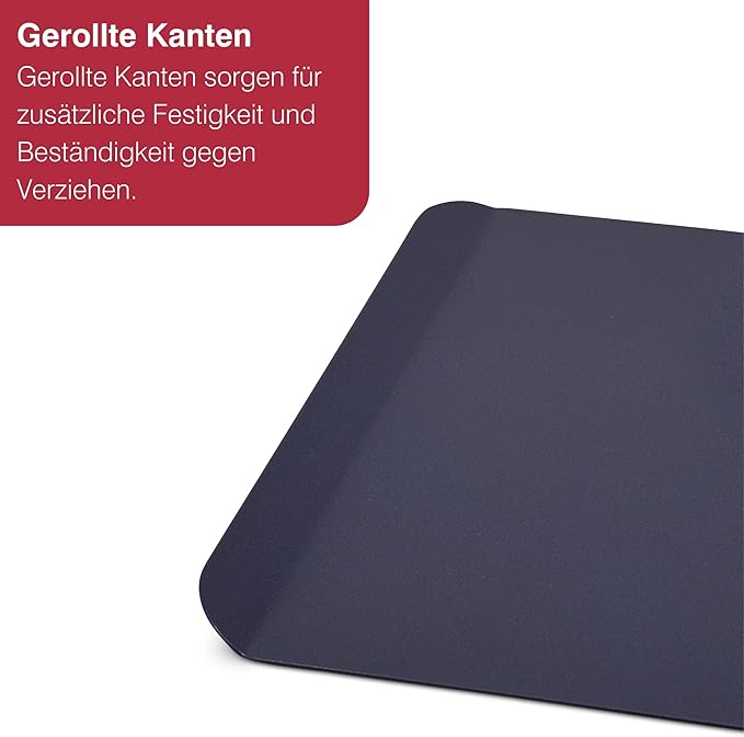 Zyliss E980192 Non-Stick Baking Sheet | Carbon Steel | Dark Blue | Baking Tin/Bakeware/Roasting |