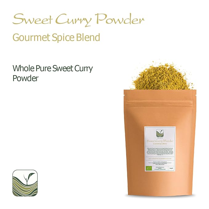 Sweet Curry Powder Indian Organic - Yellow Spice - Organic Yellow Curry Poweder Spice Curry Organic