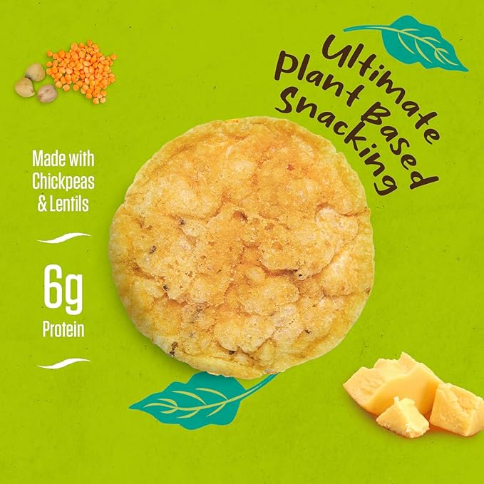 PeaKaPop Veggie Chips ??Plant-Based, Healthy Veggie Crisps with Pea, Lentil & Chickpea Protein