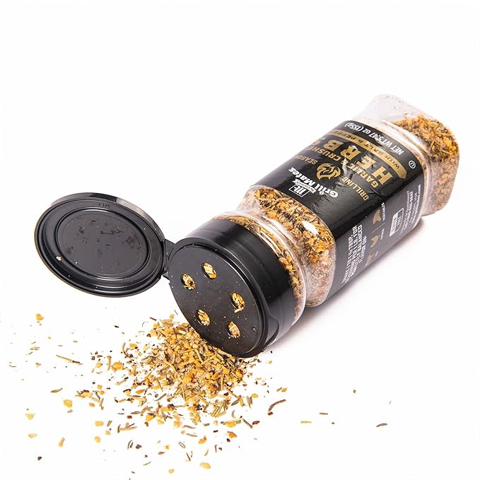 McCormick Grill Mates Garlic & Crushed Herbs Grilling Seasoning, 5.47 oz (Pack of 2)
