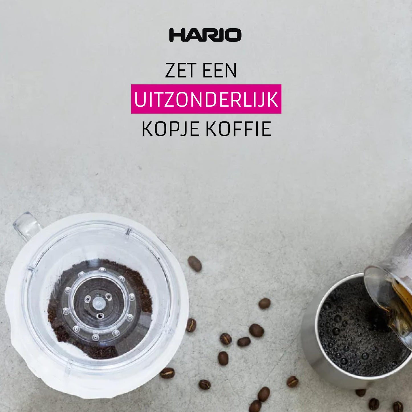 Hario VDCR-02R V60 02 Coffee Dripper Ceramic Red Coffee Drip for 1-4 Cups