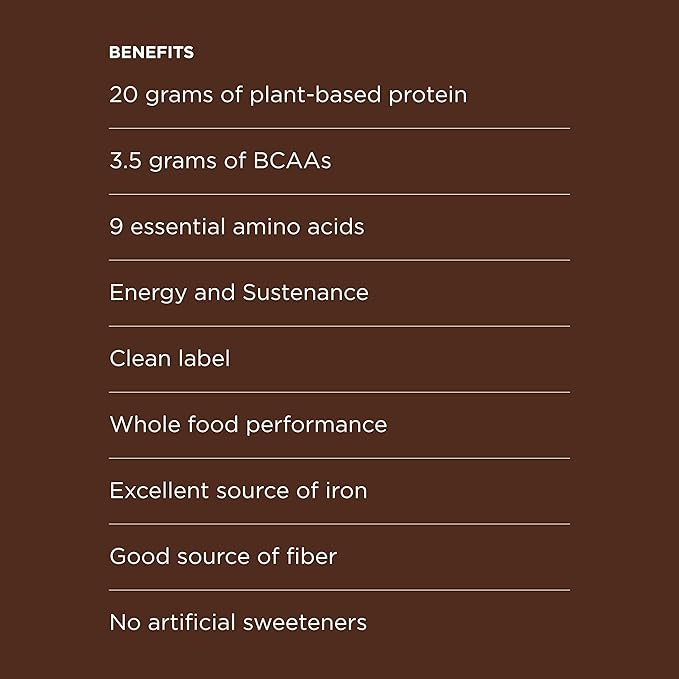 Possible Protein Powder Chocolate Cacao - 20g of Vegan, Plant-Based Protein Mix - Non-GMO