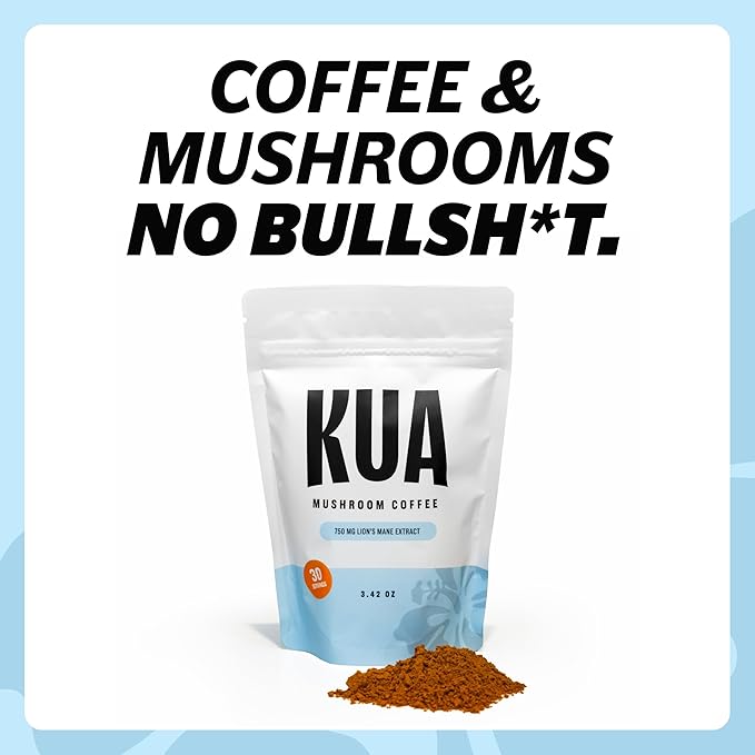 Focus Enhancing Adaptogenic Organic Mushroom Coffee with Lionsmane Mushroom Extract for Better