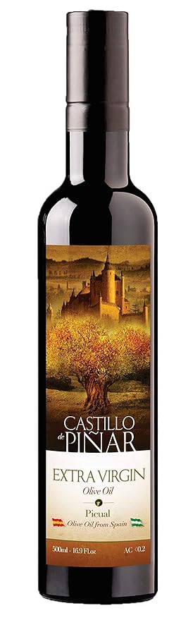 Castillo de Pinar First Cold Pressed Extra Virgin Olive Oil Picual Single-Variety 500ml Less Than