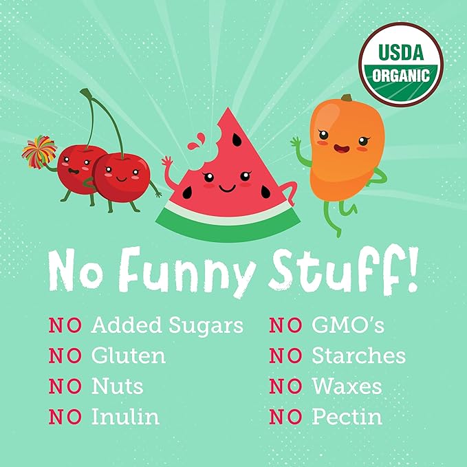 YOU LOVE FRUIT - Fruit Snacks Variety Pack 30 count, 100% Natural Gluten-Free, Vegan, Low Carb, Low