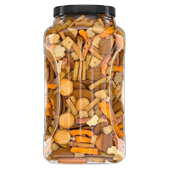 Utz Pub Mix, 42 Oz. Barrel, Savory Snack Mix with a Blend of Crunchy Flavors for a Tasty Party