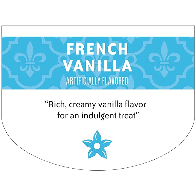 Community Coffee French Vanilla Flavored 72 Count Coffee Pods, Medium Roast, Compatible with Keurig