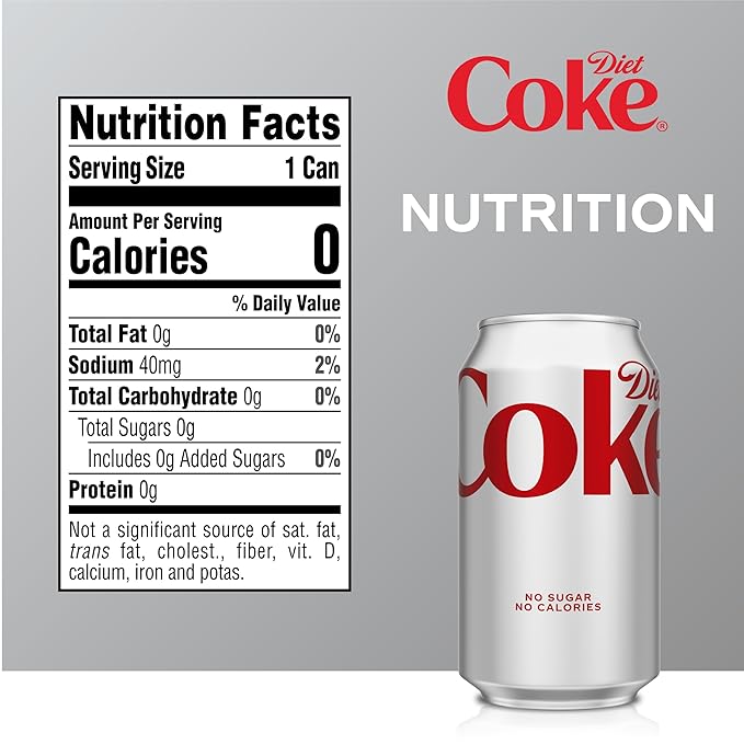 Diet Coke, 12 fl oz, 12 Pack (Package May Vary)