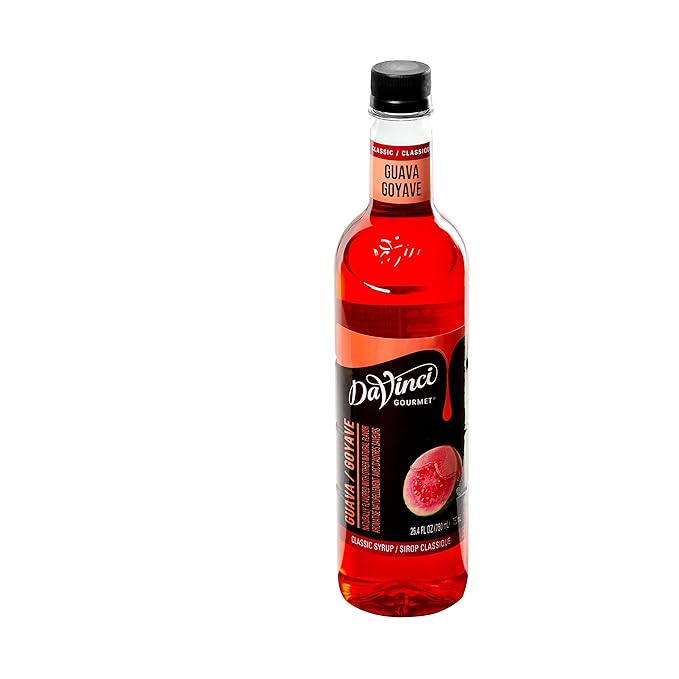 DaVinci Gourmet Classic Guava Syrup, 25.4 Fluid Ounces (Pack of 1)